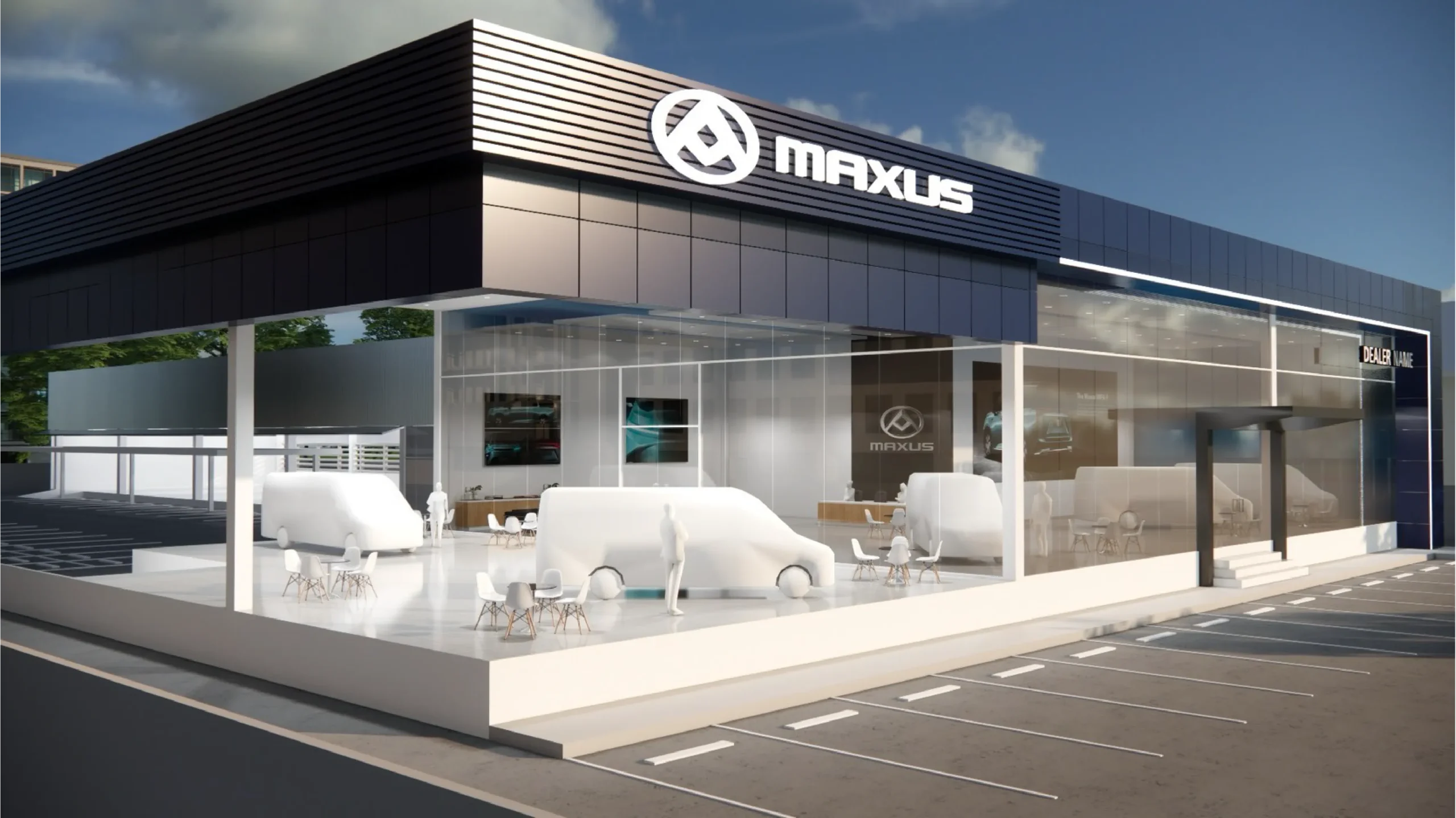 MAXUS ศูนย์จำหน่ายและบริการรถไฟฟ้าเชิงพาณิชย์