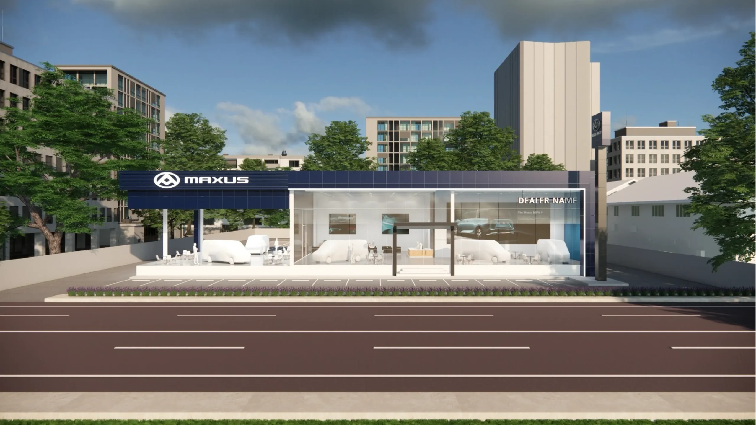 MAXUS ตัวแทนจำหน่ายรถไฟฟ้าเชิงพาณิชย์ และ Commercial EV