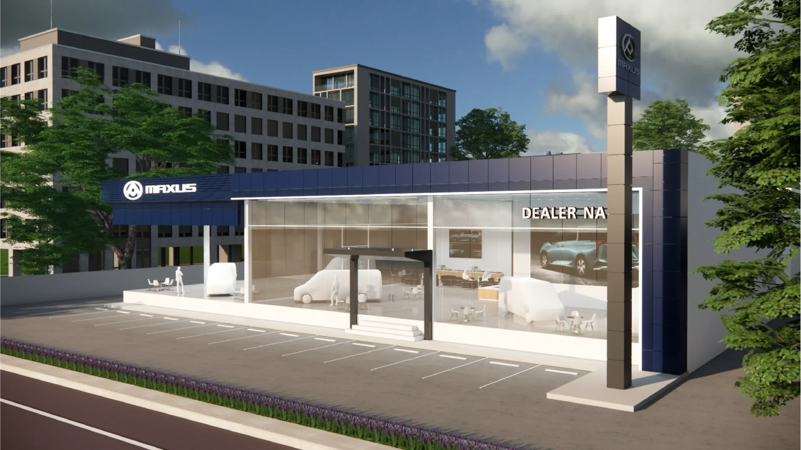 MAXUS ศูนย์บริการรถไฟฟ้าเชิงพาณิชย์ และบริการหลังการขาย