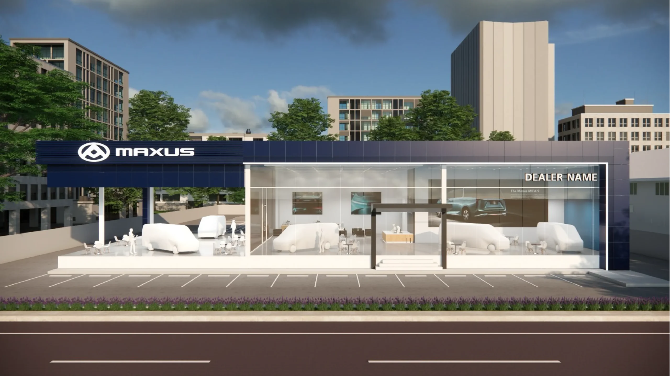 MAXUS Commercial EV Showroom สำหรับธุรกิจขนส่งและโลจิสติกส์